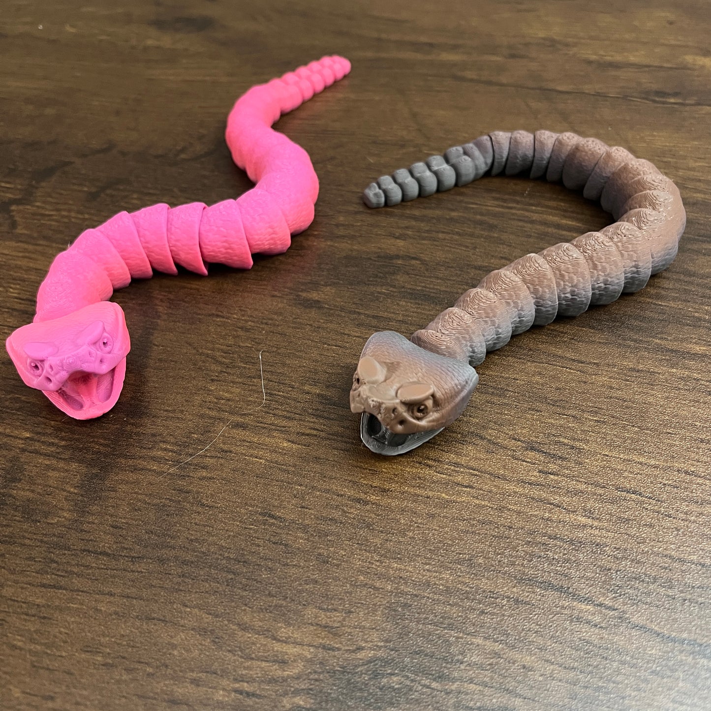 Rattlesnake 3D Printed Model