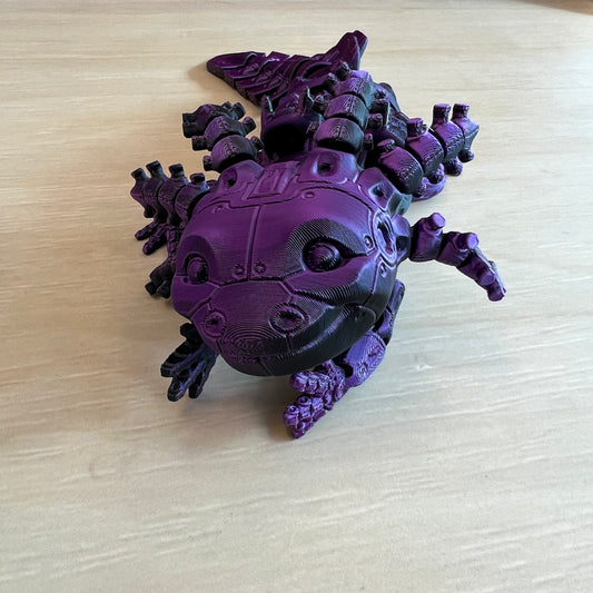 Robotic Axolotl 3D Printed Model