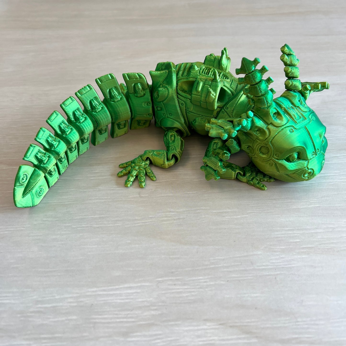 Robotic Axolotl 3D Printed Model