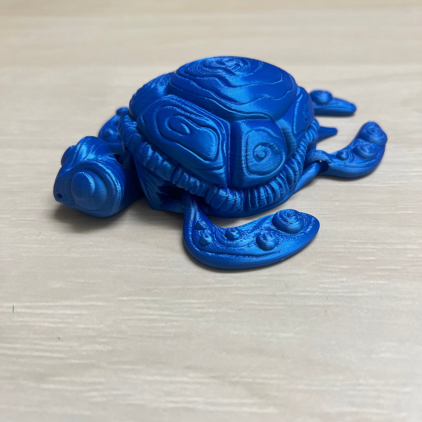 Sea Turtle Detailed Shell 3D Printed Model