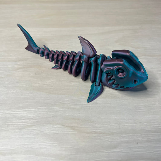 Skeleton Shark 3D Printed Model