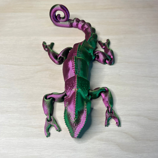 Veiled Chameleon 3D Printed Model